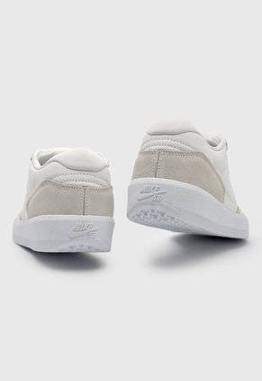 Tenis Skateboarding Blanco-Gris Nike SB Force 58