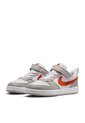 Tenis Nike Court Borough Low Ess Bpv Niño-Blanco/Naranja de Nike