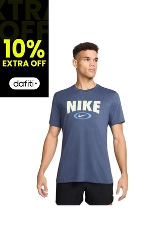 Camiseta Nike Df Tee Hbr Novelty Hombre-Azul Nike
