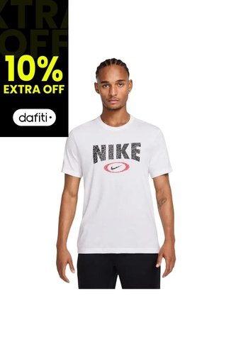 Camiseta Nike Df Tee Hbr Novelty Hombre-Blanco Nike