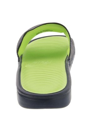 Playeras Nike Benassi Solarsoft Slide Azul-Verde