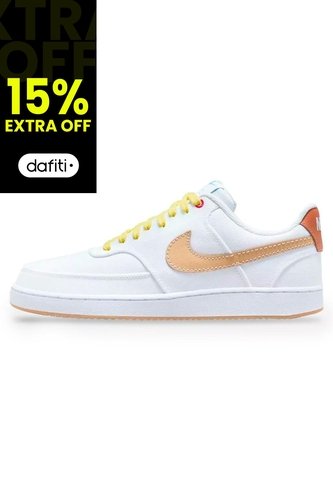 Tenis Nike Court Vision Low Canvas Para Hombre-Blanco Nike