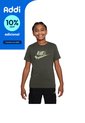 Camiseta Nike K Nsw Tee Club Ssnl Camo Niño-Verde de Nike