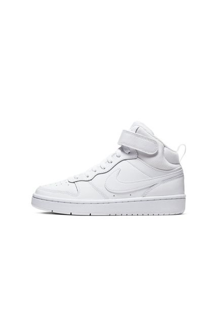 Tenis Niños Nike Court Borough Mid 2 Blanco