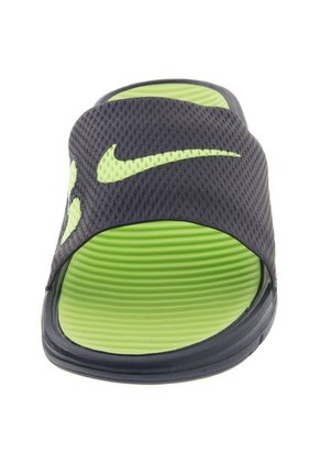 Playeras Nike Benassi Solarsoft Slide Azul-Verde