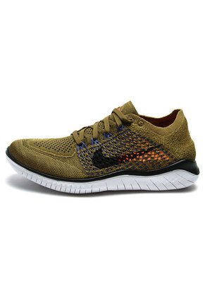 Tenis Running Amarillo-Azul-Negro-Blanco Nike Free Rn Flyknit 2018