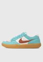 Tenis Skateboarding Aguamarina-Café-Crema NIKE SB Force 58 de Nike