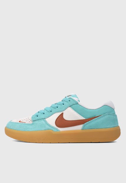 Tenis Skateboarding Aguamarina-Café-Crema NIKE SB Force 58