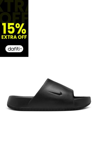 Chanclas Nike Calm Slide Mujer-Negro Nike