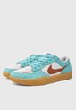 Tenis Skateboarding Aguamarina-Café-Crema NIKE SB Force 58 de Nike