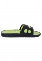Playeras Nike Benassi Solarsoft Slide Azul-Verde de Nike