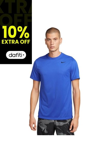 Camiseta Nike Dri Fit Tee Reset-Azul
