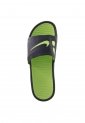 Playeras Nike Benassi Solarsoft Slide Azul-Verde de Nike