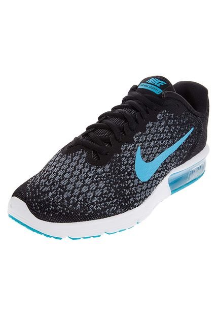 Running Negro-Azul Nike Air Max Sequent 2 - Compra Ahora | Dafiti Colombia