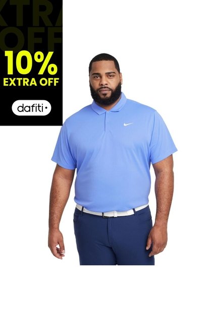 Camiseta Polo Nike Court Solid-Azul