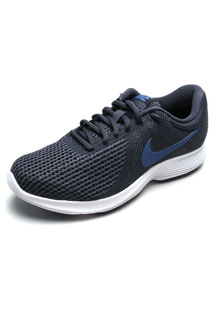 Tenis Running Azul-Blanco Nike Revolution 4