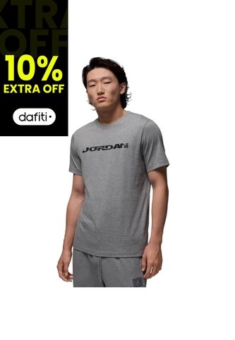 Camiseta Jordan Mvp Ss Crew Rgn-Gris Nike