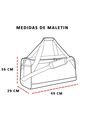 Maletin Nike Bags Jordan Brand M-Gris/Azul de Nike