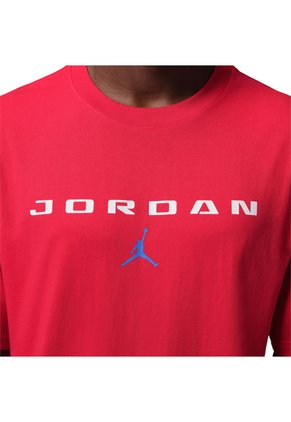 Camiseta Nike Jordan Brooklyn Hombre-Rojo