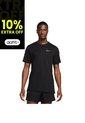 Camiseta Nike Tee Run Division Fa24-Negro de Nike