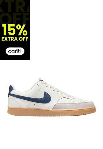 Tenis Nike Court Vision Lo Fwco 2 Hombre-Beige/Azul Nike