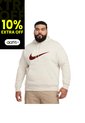Hoodie Nike Club Brushed Back Chenille Futura-Blanco de Nike