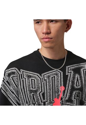 Camiseta Nike Jordan Graphic Hombre-Negro