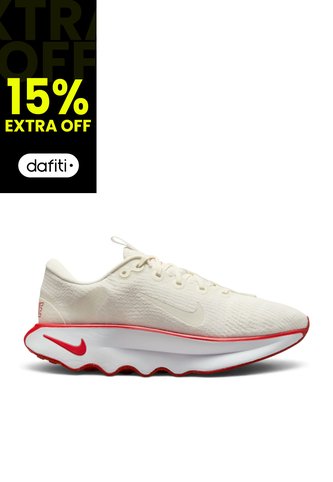 Tenis Nike Motiva Hombre-Beige/Rojo Nike
