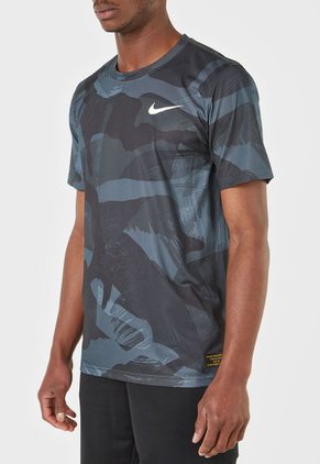 Camiseta Gris-Negro Nike