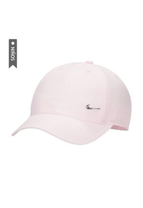 Gorra Nike Dri-Fit Club Metal Swsh Niño-Rosa