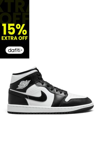 Tenis Nike Wmns Air Jordan 1 Mid 365 Mujer-Blanco/Negro Nike