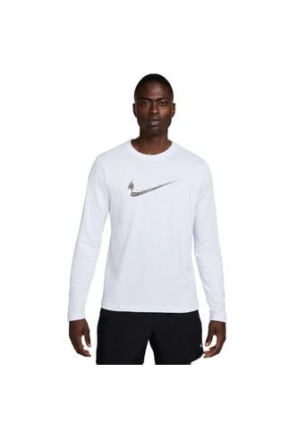 Camiseta Manga Larga Nike Club (Cierre En Boton)-Blanco Nike
