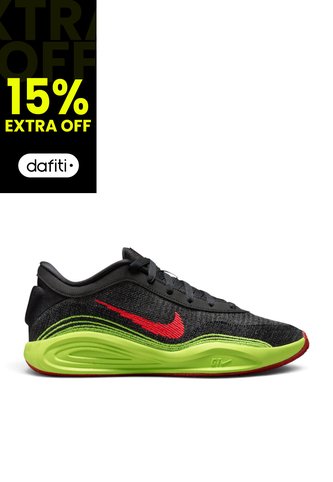 Tenis Nike G.T. Hustle Academy Hombre-Negro/Verde Nike