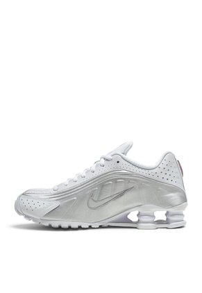 Tenis Nike Shox R4 Mujer-Blanco