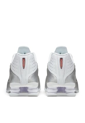 Tenis Nike Shox R4 Mujer-Blanco