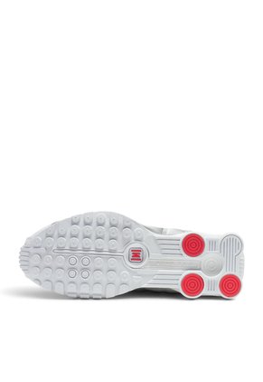 Tenis Nike Shox R4 Mujer-Blanco