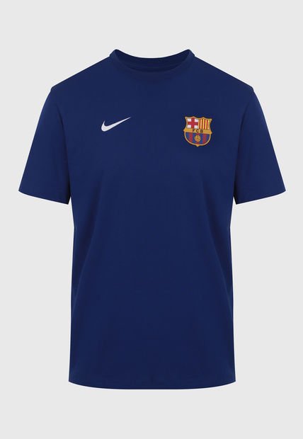 Camiseta Azul Royal-Multicolor NIKE F.C. Barcelona