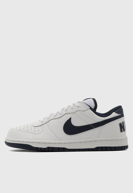 Tenis Lifestyle Blanco-Azul Navy NIKE Big Low