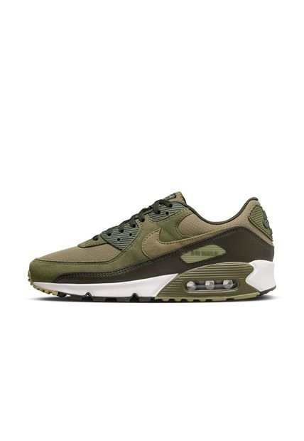 Tenis Hombre Nike Air Max 90 Verde Oscuro Compra Ahora Dafiti Colombia