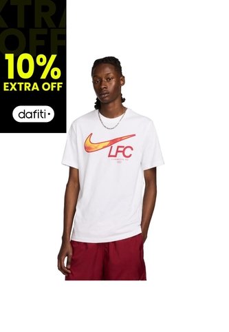 Camiseta Nike Liverpool Fc Swoosh-Blanco Nike