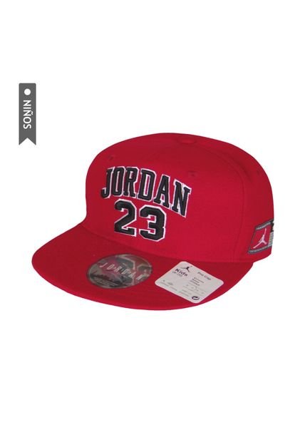 Gorra Nike Headwear Jordan Brand Niños-Rojo