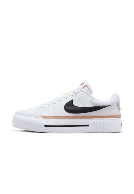 Tenis Mujer Nike Court Legacy Lift Blanco