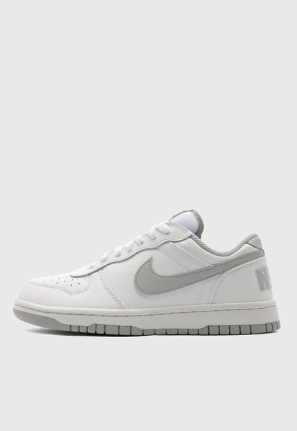 Tenis Lifestyle Blanco-Gris NIKE Big Low