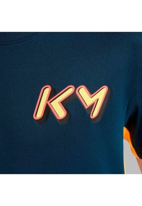 Camiseta Nike Kids K.M K Dri-Fit Academy23 Top Ss - Azul