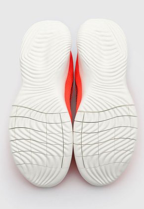 Tenis Running Naranja Neón-Blanco-Azul Nike Flex Experiencie RN 11 NN