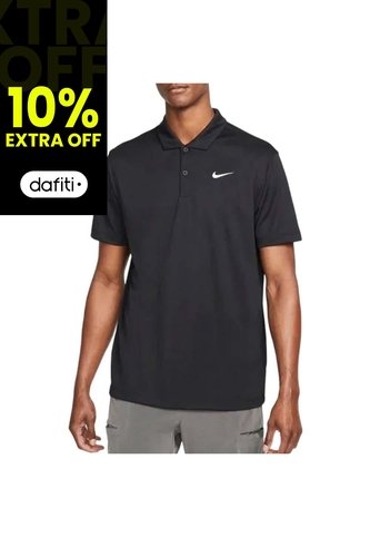 Camiseta Polo Nike Court Dri-Fit-Negro Nike