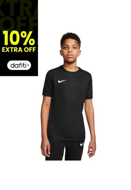 Camiseta Nike Park Vii De Niños-Negro