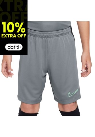 Pantaloneta Nike Academy Niño-Gris/Verde Nike