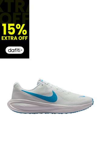 Tenis Nike Revolution 8 Hombre-Blanco/Azul Nike