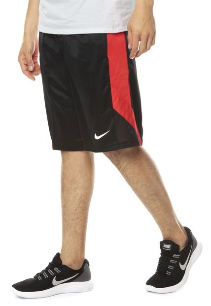 Nike M Nk Dry Acdmy Short K Negro / rojo | platanitos.com